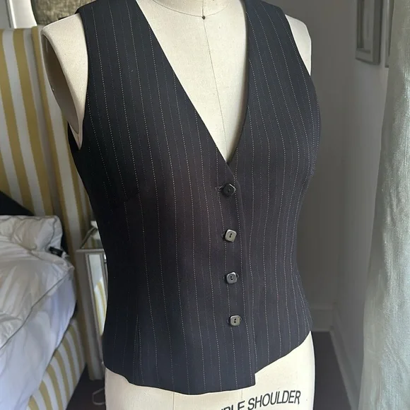 Striped vest size small vintage - Picture 2 of 7